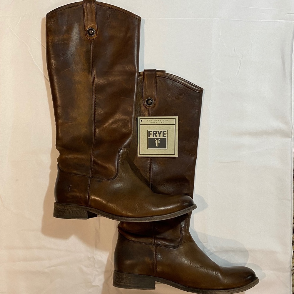 Frye Melissa Dark Brown Boots